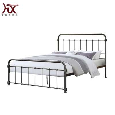 Commerical used Hotel Furniture iron bed morden design bedroom set