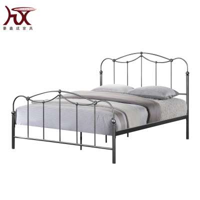 Hot Sale Commercial Metal bed Crown shape Royal design Princess  style Girl's Bedroom furniture